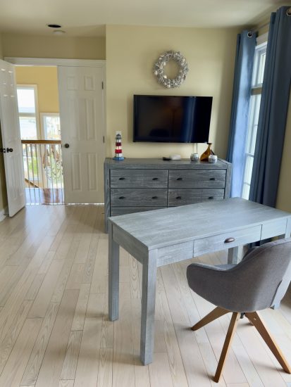 Desk and Drawer